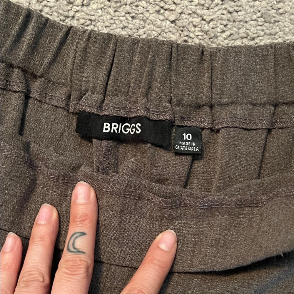 Briggs & Riley Brown Wide Leg Pants - Picture 4 of 6